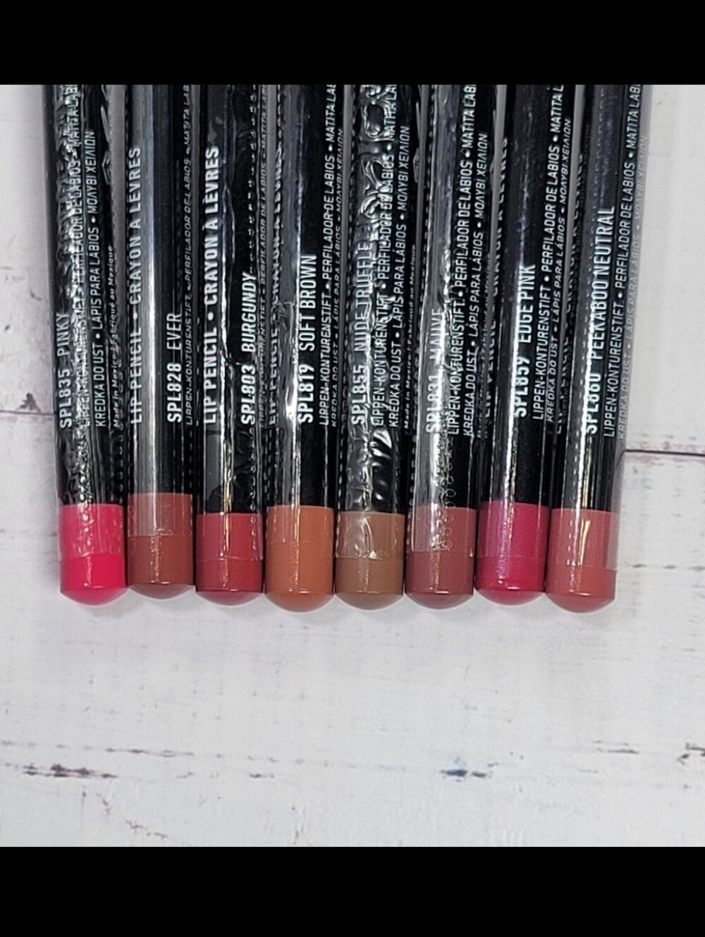 Nyx 8 Piece Slim Lip Pencil Lip Liner Bundle NEW! - Picture 8 of 10